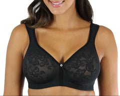VERSAILLES Seamless Wire-Free Bra #13214 - Black & Nude
