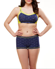 SAO PAOLO #27832 Printed Microfiber Boyshort