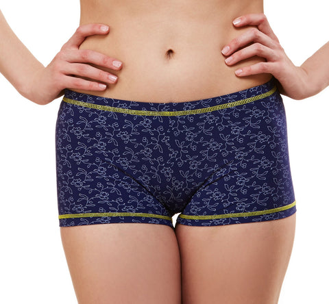 SAO PAOLO #27832 Printed Microfiber Boyshort
