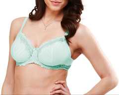 BARBADOS #15211 Stripe Mesh Bra - Up to size 48 band & G cup
