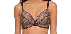 HONOLULU #19311 Printed Embroidered Underwire Bra
