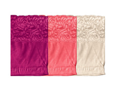 3 Pack Cotton Spandex Hipster with Lace Waistband 377S03KD