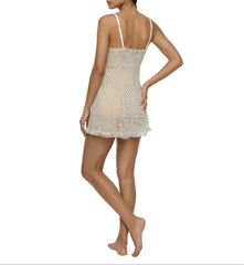 Lunaire All Over Stretch Lace Babydoll with Underwire 4204A