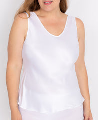 Lunaire Women's Scoop Neck Satin Camisole 640051