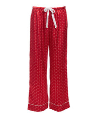 Lunaire Women's Satin Holiday Sleep Pant 6SM0596