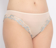 Sevilla Embroidered Tanga Panty #14032 - Up to Size 5X