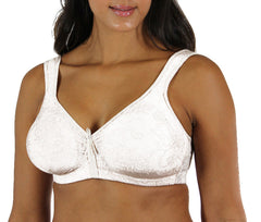 VERSAILLES Seamless Wire-Free Bra #13214 - Blush and White