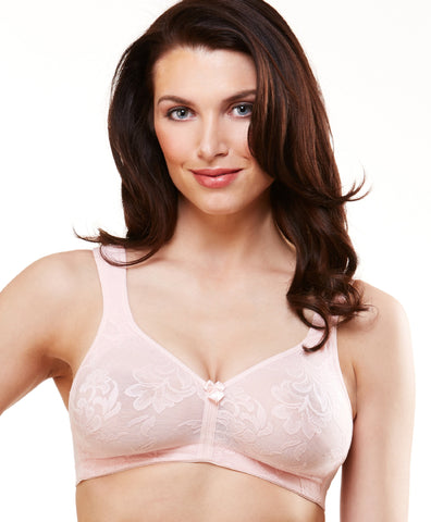 VERSAILLES Seamless Wire-Free Bra #13214 - Blush