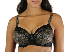 BARBADOS #15211 Stripe Mesh Bra - Up to size 48 band & G cup