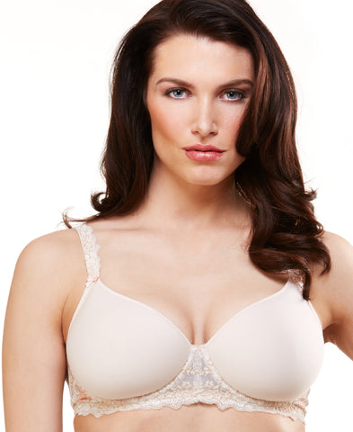 Unleash the beauty of seamless elegance with Superfit! Luxurious satin  meets skin-friendly cotton, providing the perfect T-shirt bra. Ele